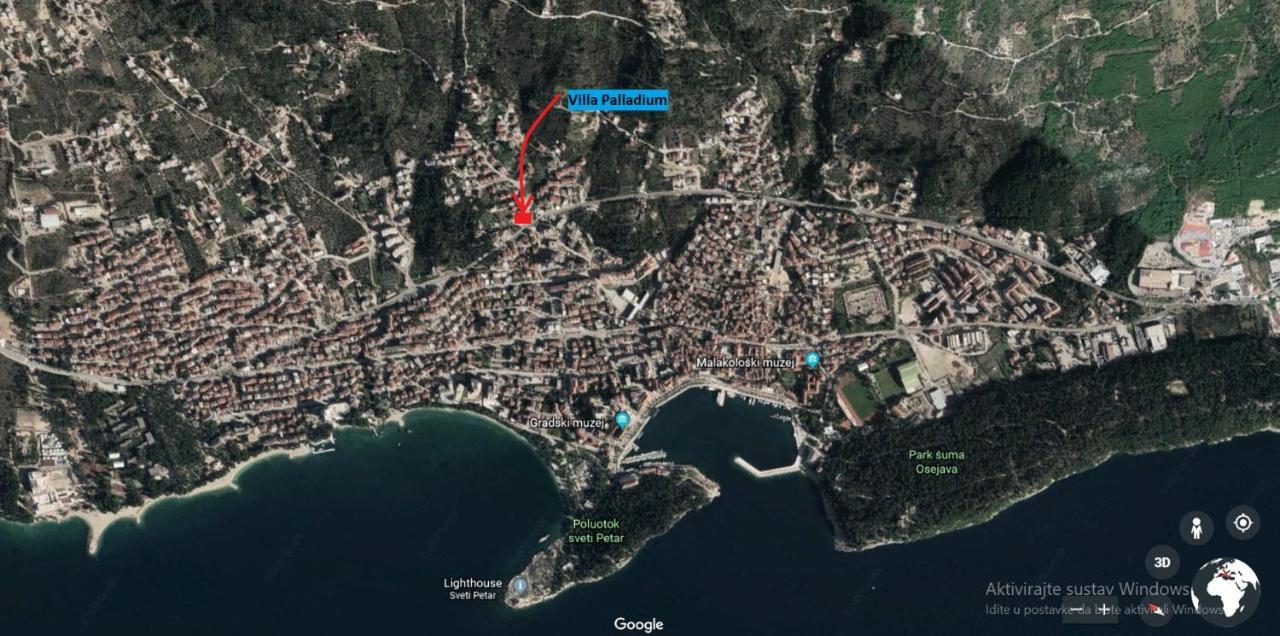 Villa Palladium Makarska Eksteriør bilde